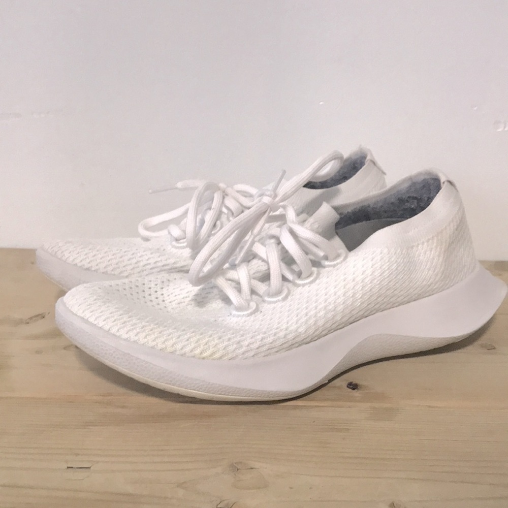 Allbirds Men's Tree Dasher 2 athletic running shoes size M8 white